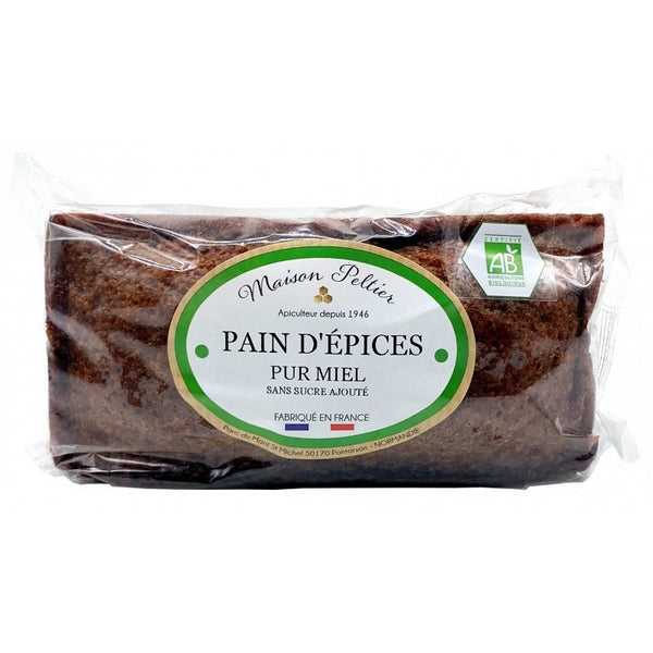 Pain d'épices pur miel bio (sans sucres ajoutés) - 250 g