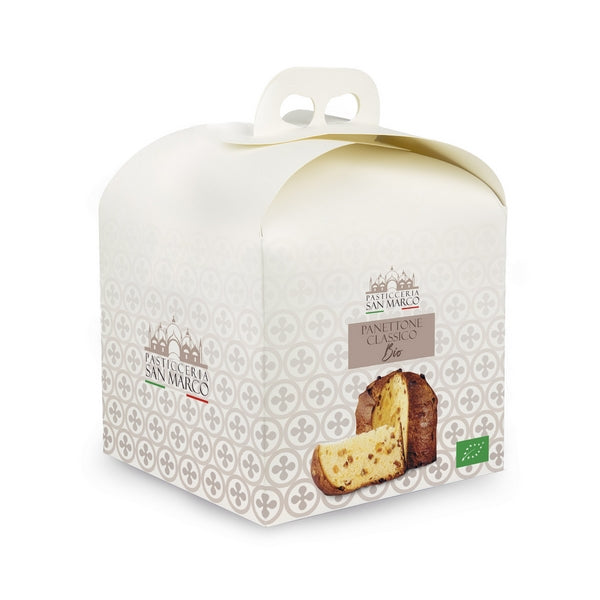 Panettone classique bio ¬´ boite poignée ¬ª - 750 g