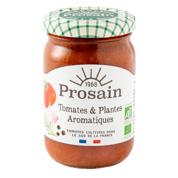 Sauce tomate aux plantes aromatiques bio - 200 g