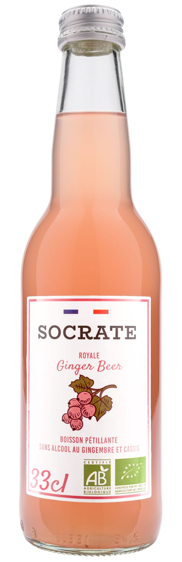 Royale ginger beer (cassis) - 33cL x 12