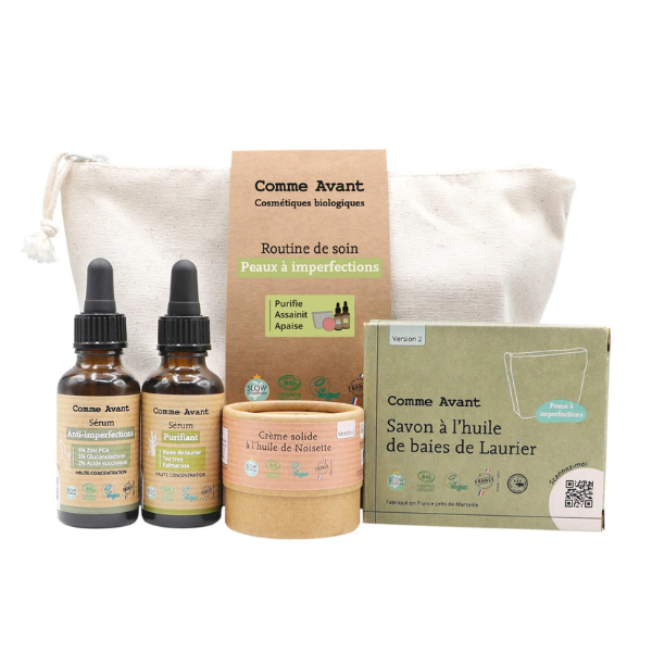 Routine de soin anti-imperfections - 4 produits