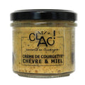 Crème de courgette chèvre et miel bio - 100 g