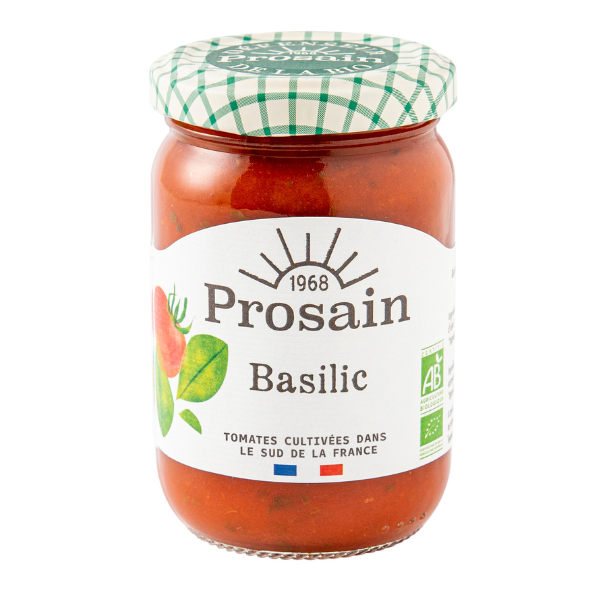 Sauce tomate au basilic bio - 200 g