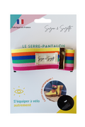 Serre pantalon arc en ciel