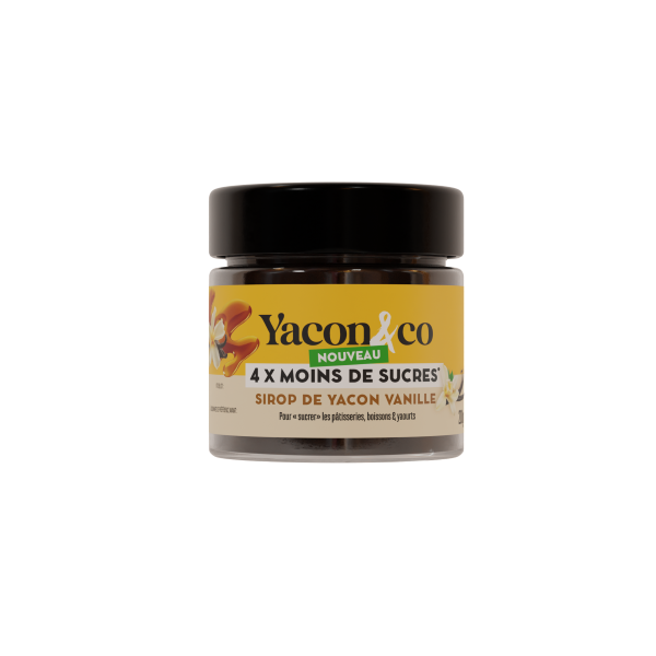 sirop de yacon bio à la vanille - 200 g