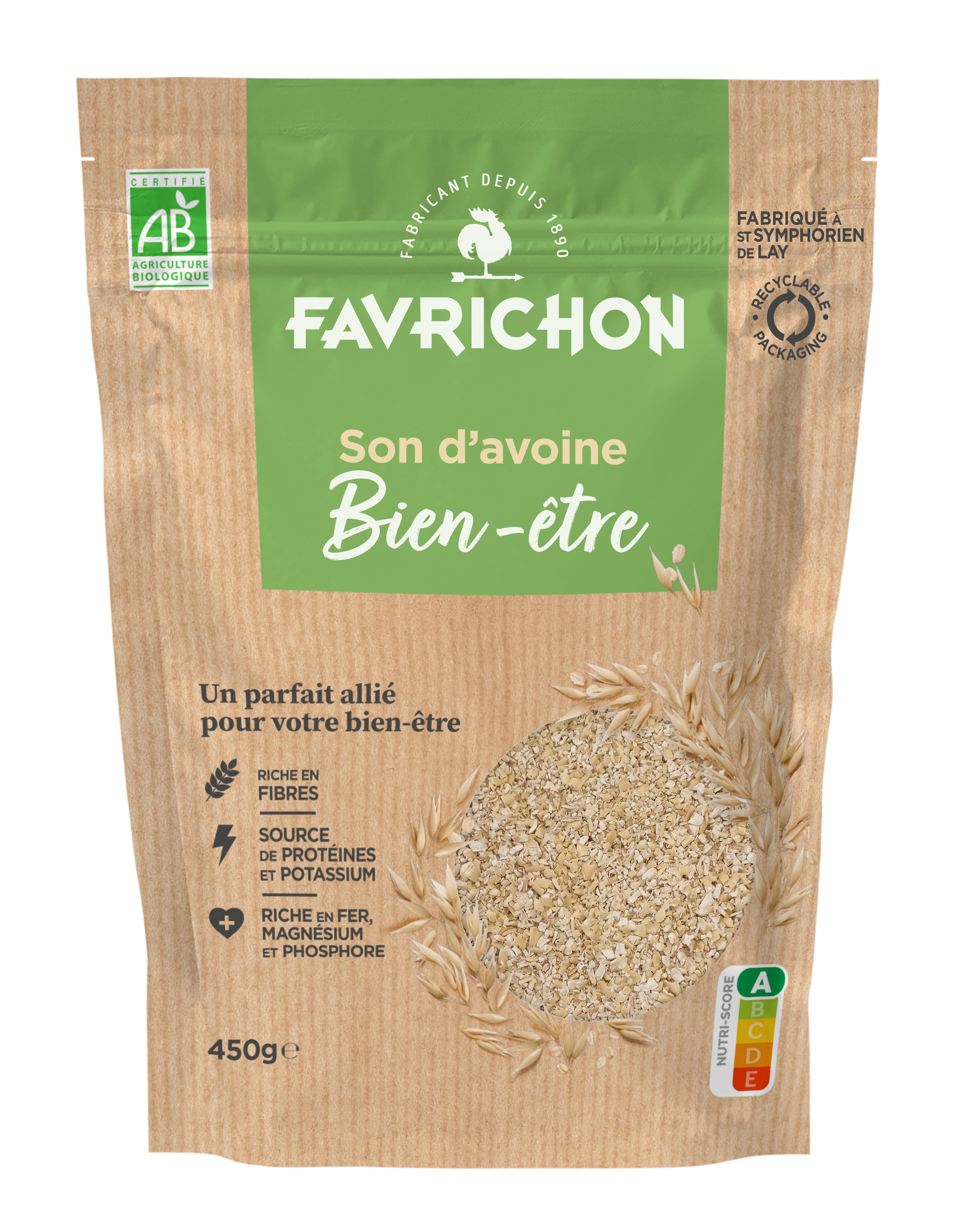 Son d'avoine (origine France) - 450 g