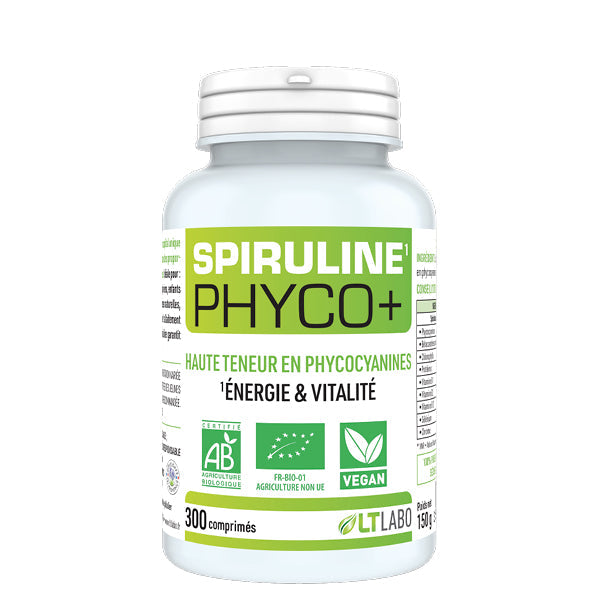 Spiruline phyco+ bio - 300 comprimés
