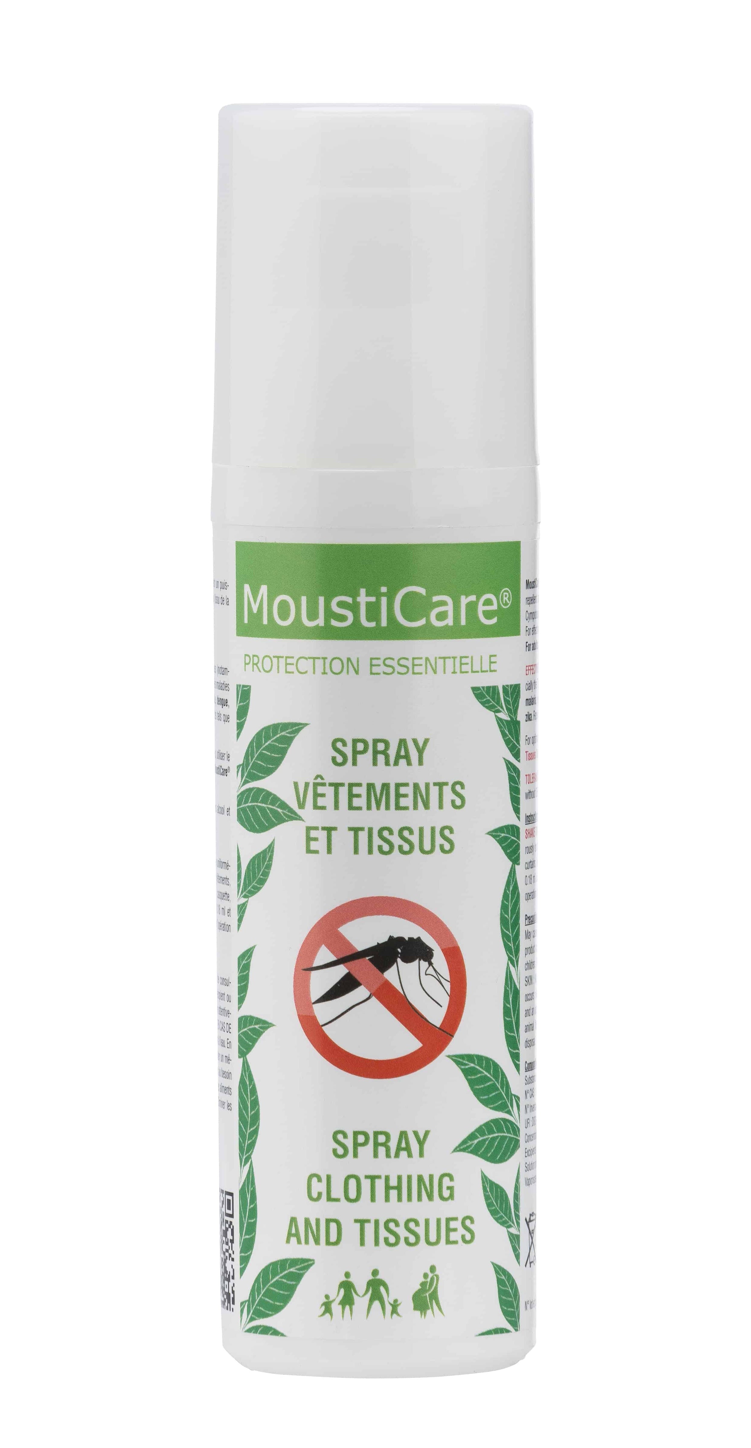 Spray anti-moustiques vètements & tissus - 75 ml