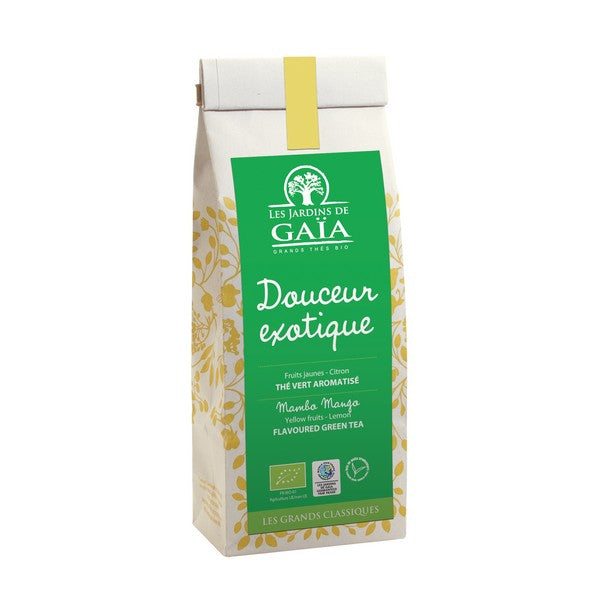 Th√© vert bio douceur exotique (mangue citron passion) - 100 g