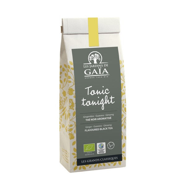 Th√© noir bio tonic tonight (gingembre guarana ginseng) - 100 g