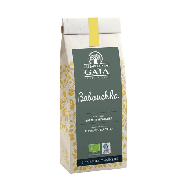 Thé noir bio babouchka (goût russe) - 100 g