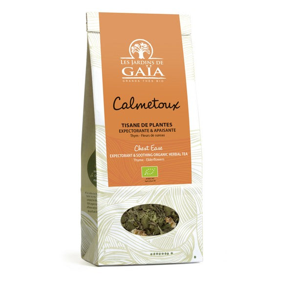 Tisane de plantes bio calmetoux (thym fleurs de sureau) Vrac - 300 g