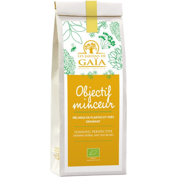 Th√© et plantes bio objectif minceur (menthe poivr√©e mat√© ortie) - 100 g
