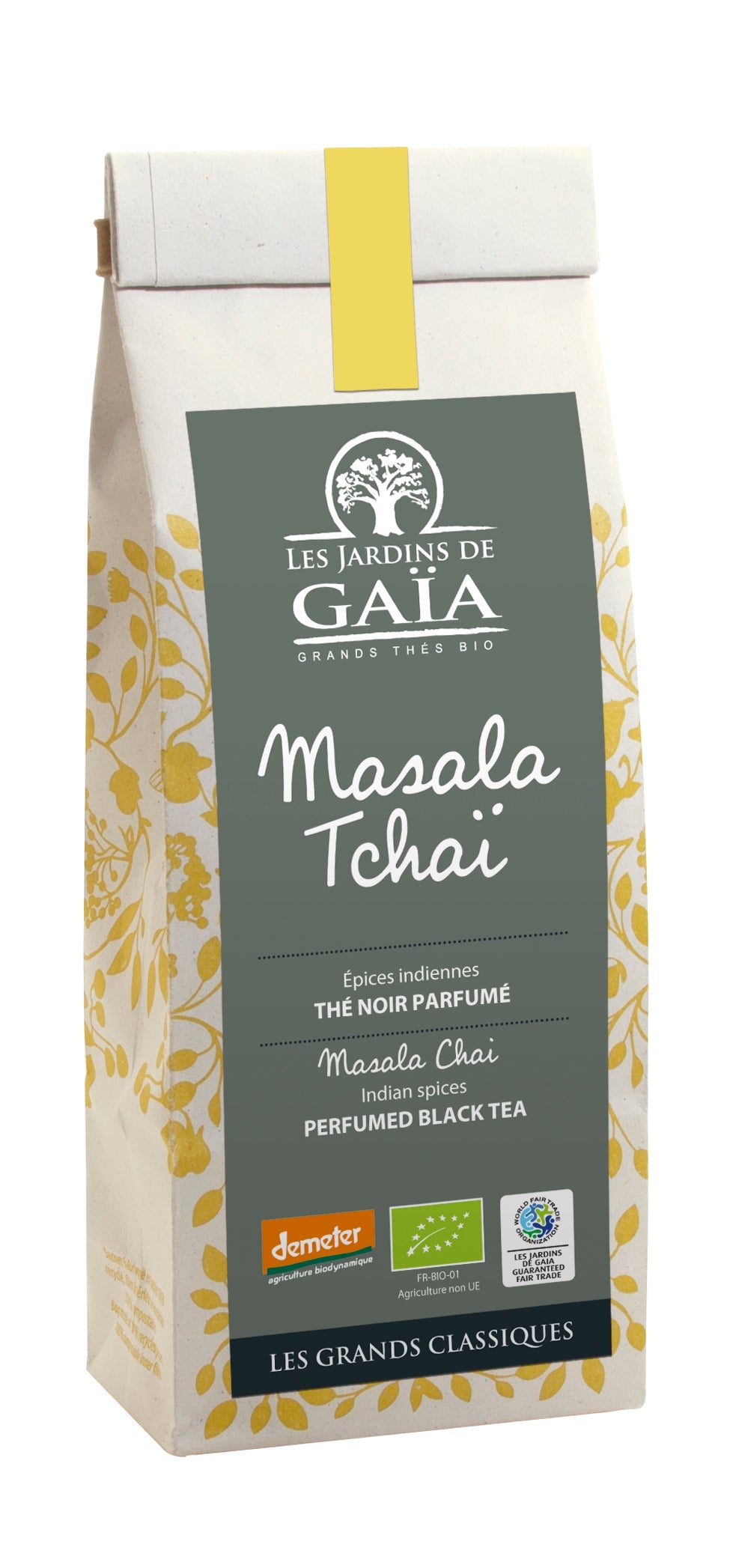 Thé noir bio massala tchaï (épices indiennes) - 100 g