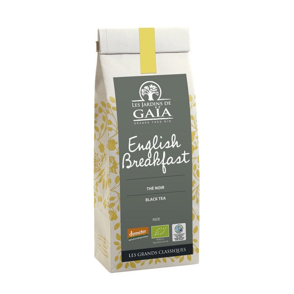 Thé noir bio english breakfast (inde) - 100 g
