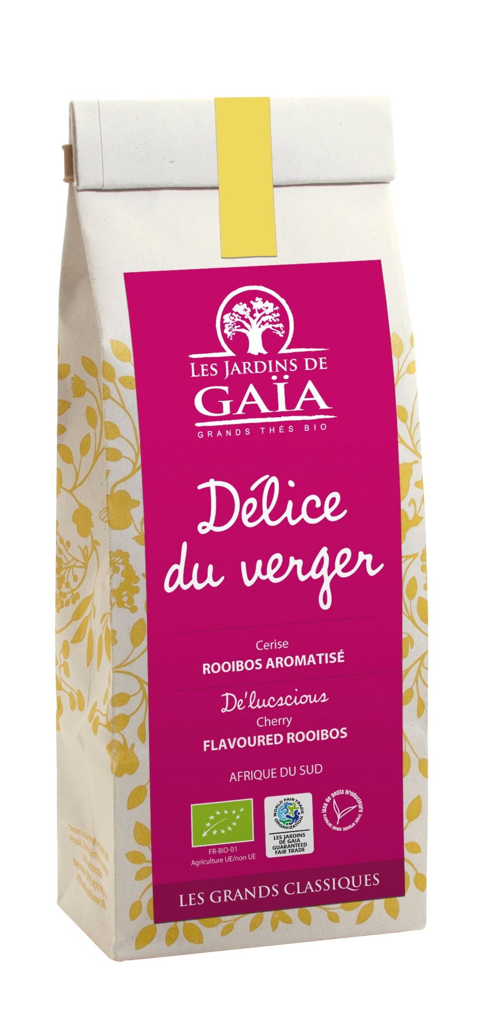 Rooibos bio délice du verger (saveur cerise) - 100 g