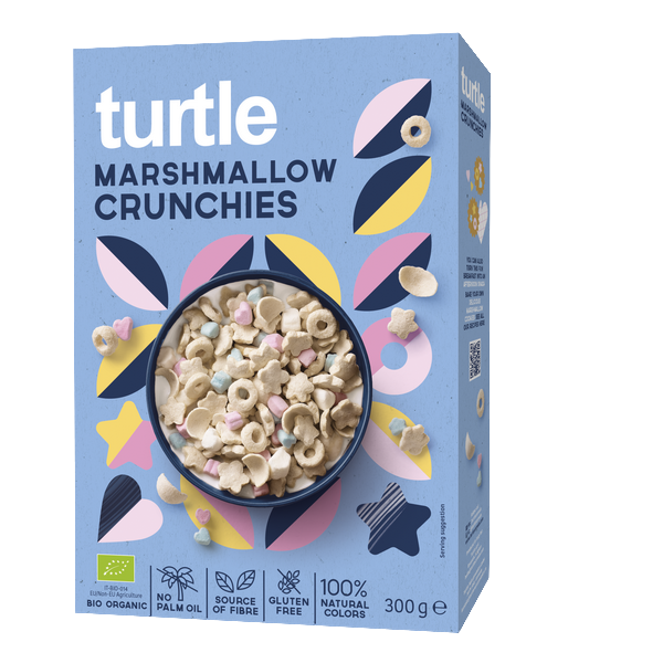 Céréales d'avoine et riz avec marshmallows bio - 300 g