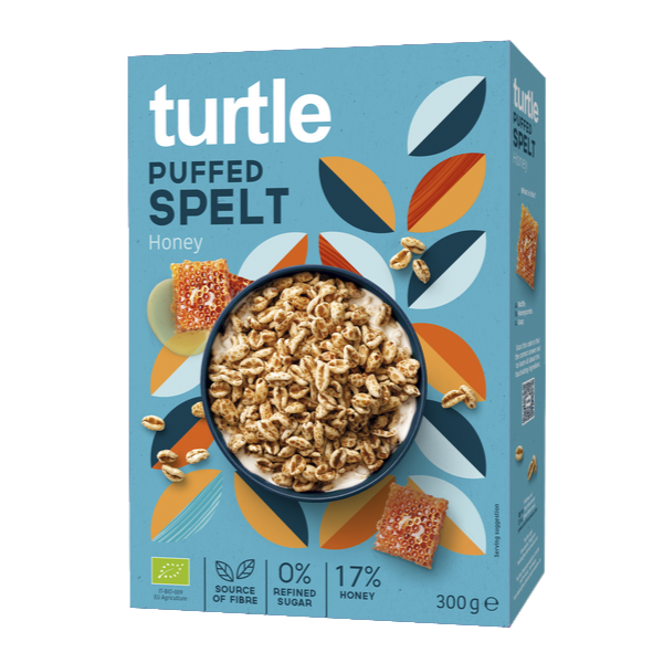 Epeautre bio soufflé au miel - 300 g