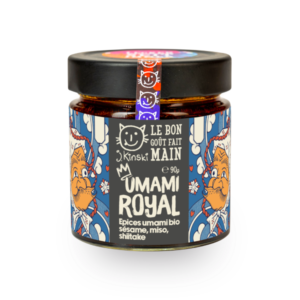 Epices umami bio (sésame, miso, shiitake) - 90 g