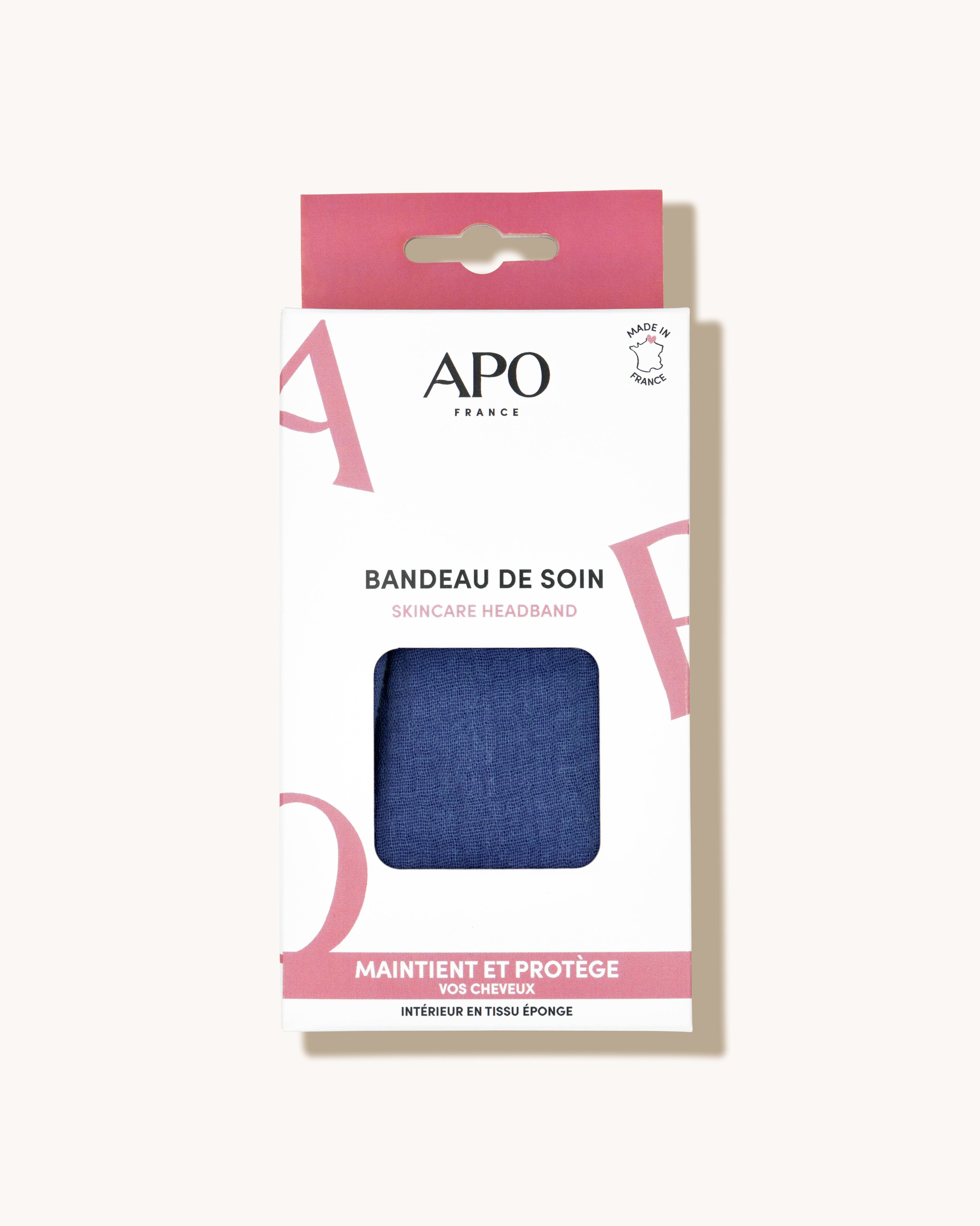 Bandeau de soin bleu