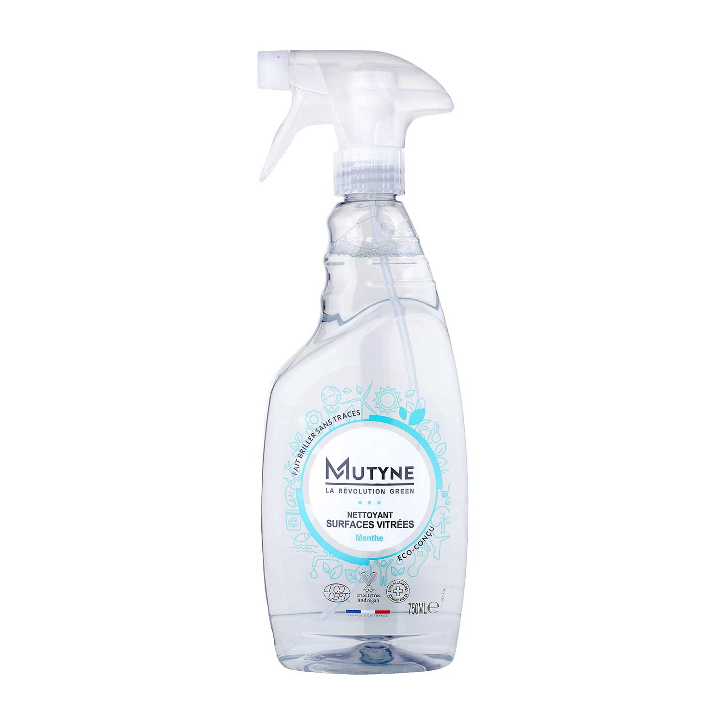 Spray surfaces vitr√©es ecocert - 750 mL