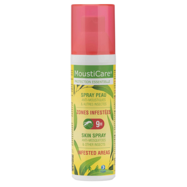 Spray peau  anti-moustique zones infestées - 75 ml