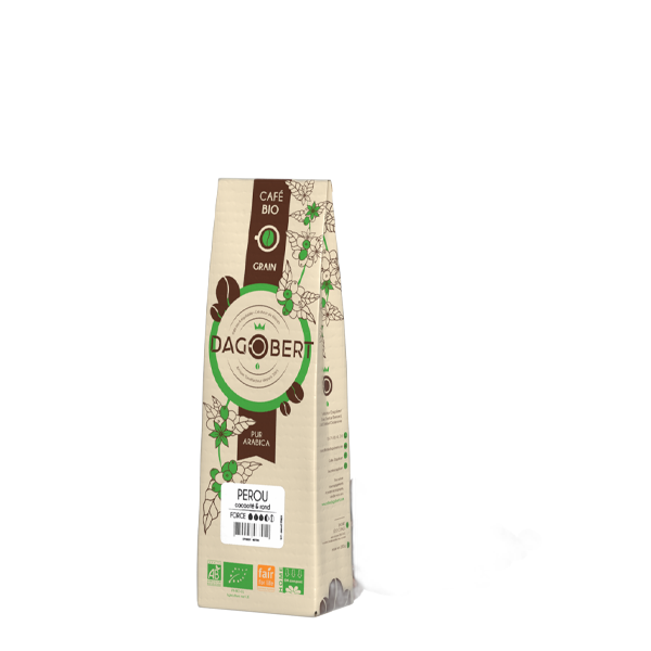 P√©rou 100% arabica, bio et √©quitable - grains - 250 g