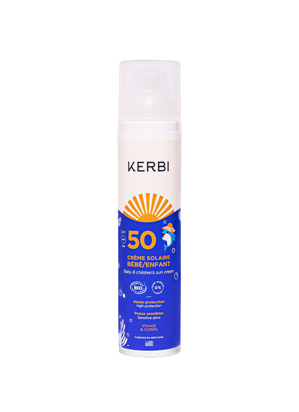 Crème solaire spf50 sans parfum (bébé et enfant) - 100 g