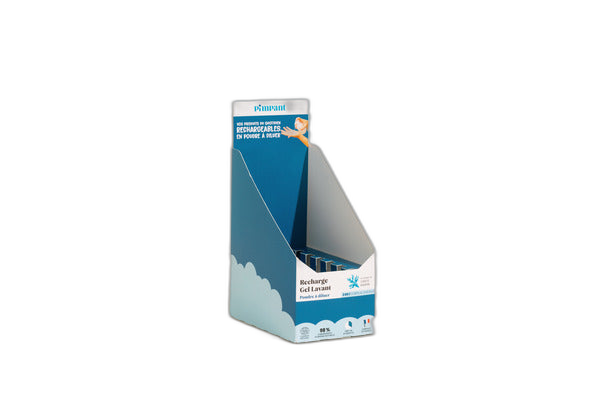 Display nu gel douche 2 en 1 criste marine (peut contenir 6 stick)