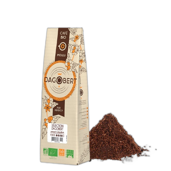 Mélange sélection 100% arabica bio fairtrade - moulu/filtre - 500 g