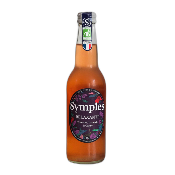Infusion pétillante relaxante bio - 33 cl