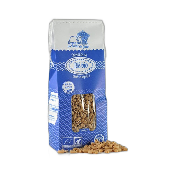 Coquillette blé ancien semi complet bio - 500 g