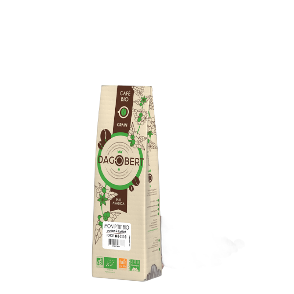 Mon p'tit bio 100% arabica bio - grains - 250 g