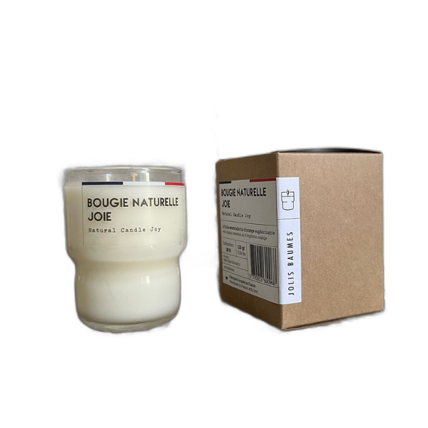 Bougie naturelle joie - 110 g