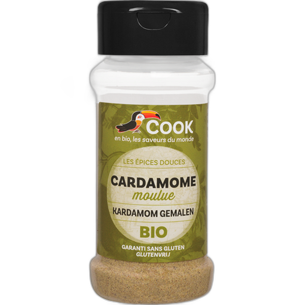 Cardamome en poudre bio (origine Hors UE) - 35 g
