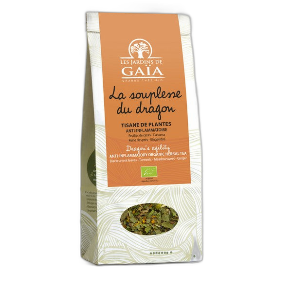 Tisane de plantes bio la souplesse du dragon (anti inflammatoire) - 70 g