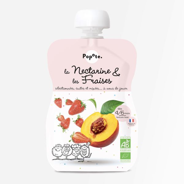 La Nectarine et les Fraises - 120 g