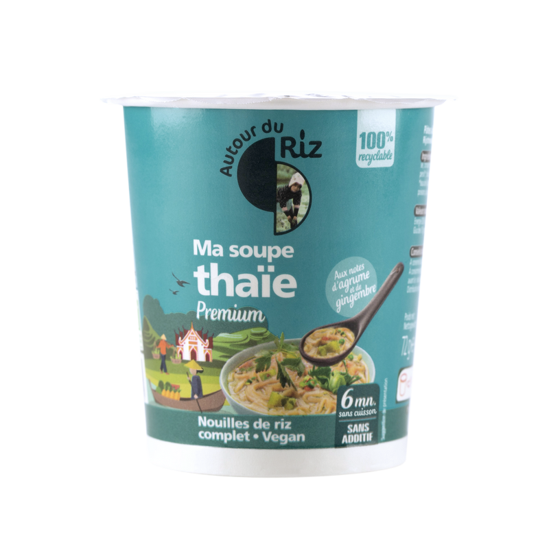 Cup veggie premium ma soupe thaïe bio - 72 g