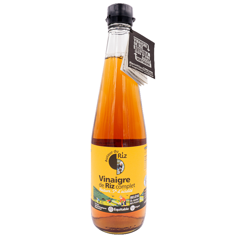 Vinaigre de riz bio équitable - 600 ml