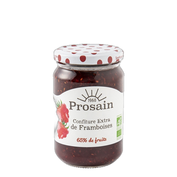 Confiture extra de framboises - 350 g