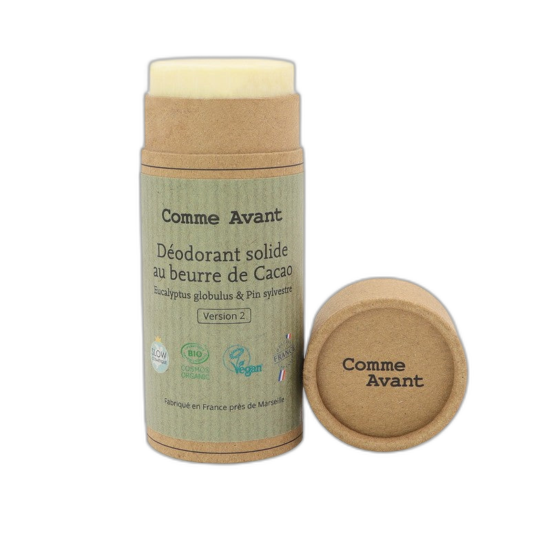 Déodorant solide au beurre de cacao eucalyptus et pin sylvestre - 60 g