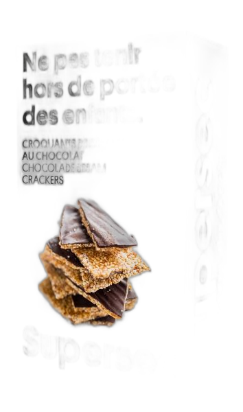 Croquants de sésames au chocolat bio - 110 g