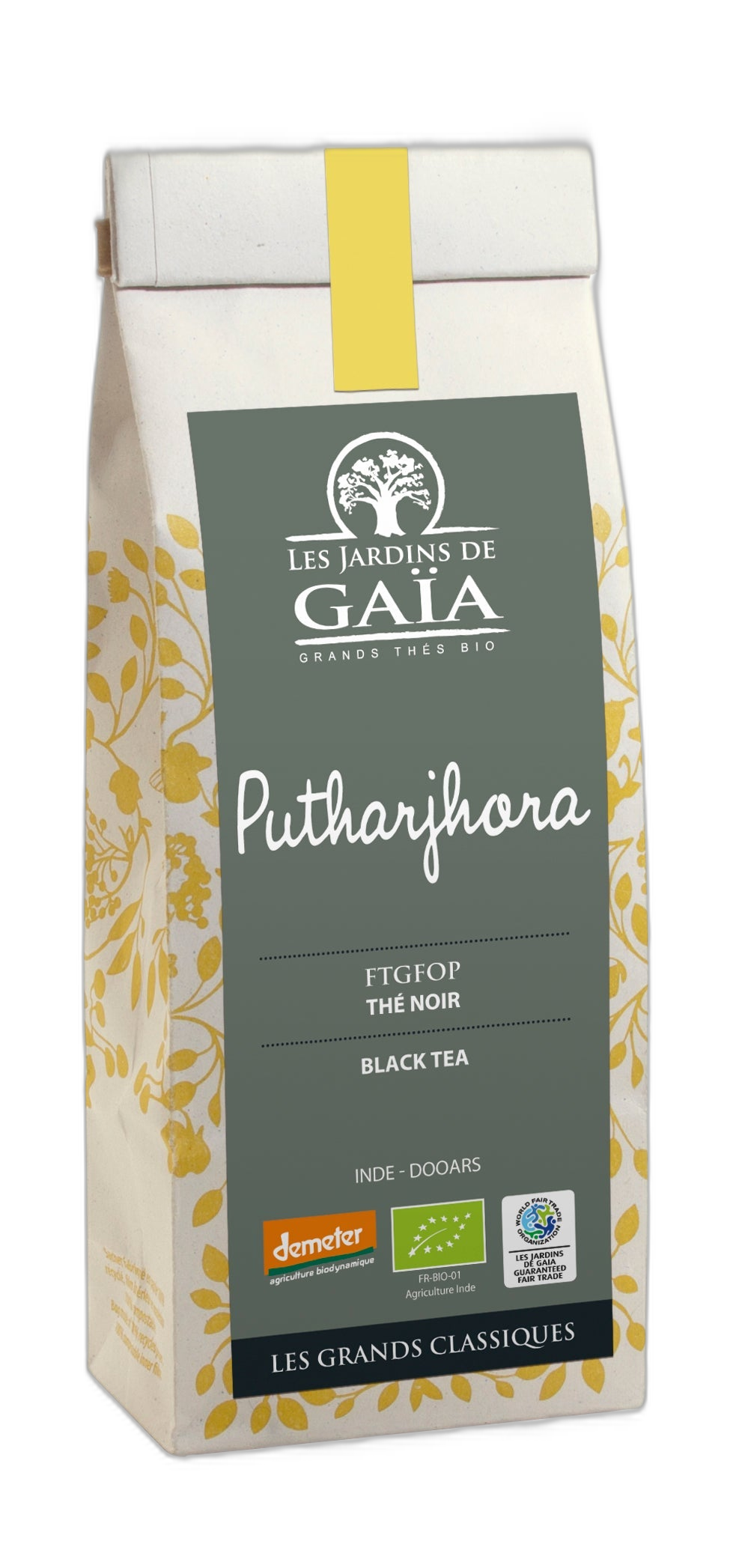 Thé noir bio putharjhora (nature) - 100 g