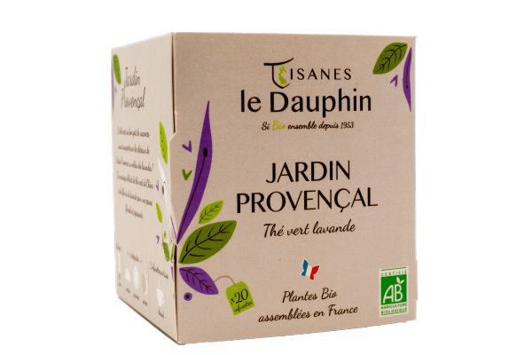 Th√© vert bio jardin proven√ßal - 20 infusettes
