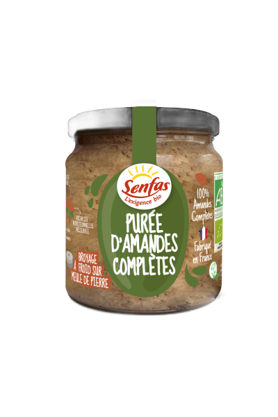 Purée d'amandes complètes bio - 700 g