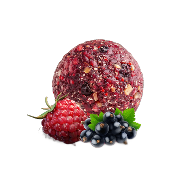 Balls bio framboise cassis (prèt à vendre) - 2 balls de 15g