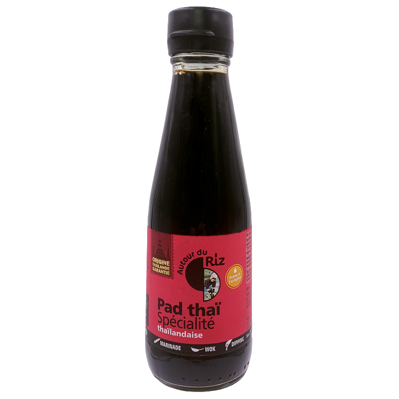 Sauce pad thaï à la thaïlandaise bio prète à l'emploi - 200 ml