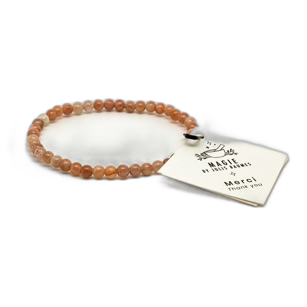 Bracelet merci pierre de soleil