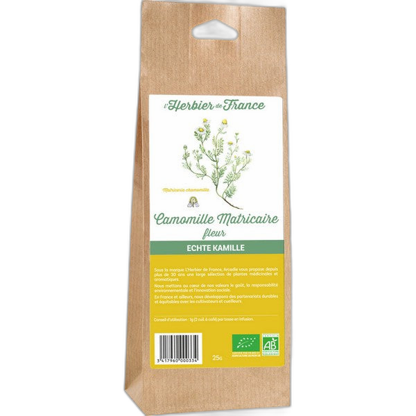 Fleur de matricaire bio (origine Grèce) - 25 g