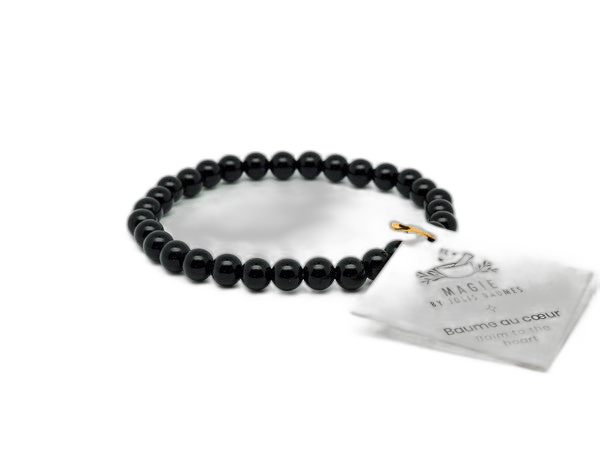 Bracelet baume au coeur onyx